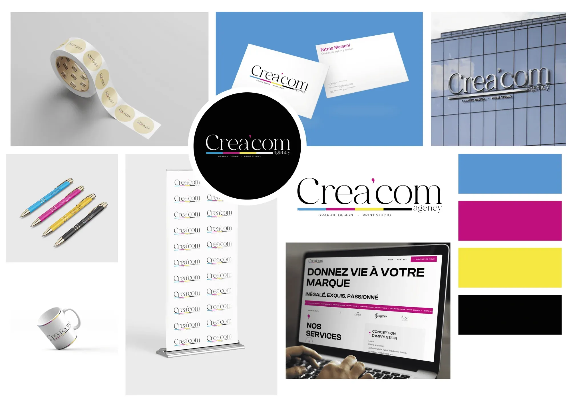 Agence Design Graphique & Impression à Menzel Bourguiba
